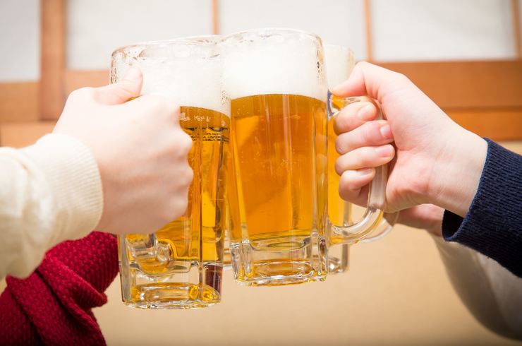 乾杯ビール